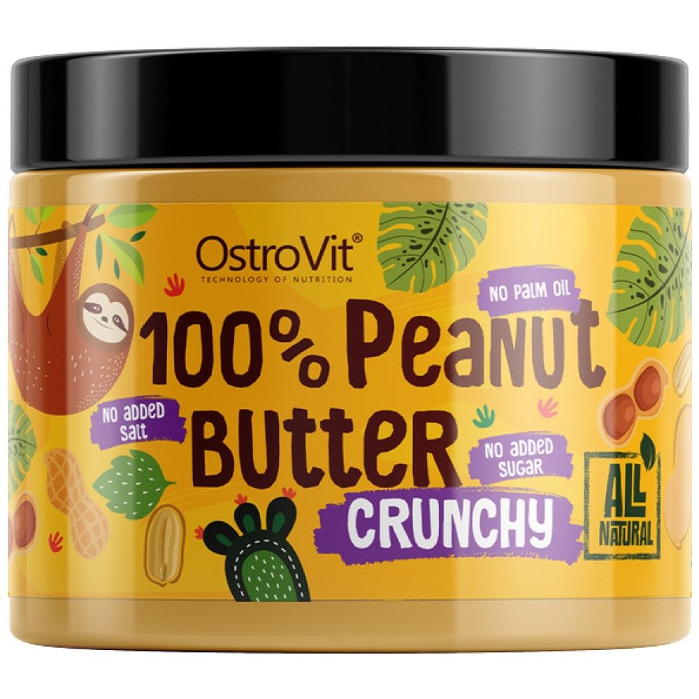 100% Peanut Butter Crunchy - 1000 грама - Feel You