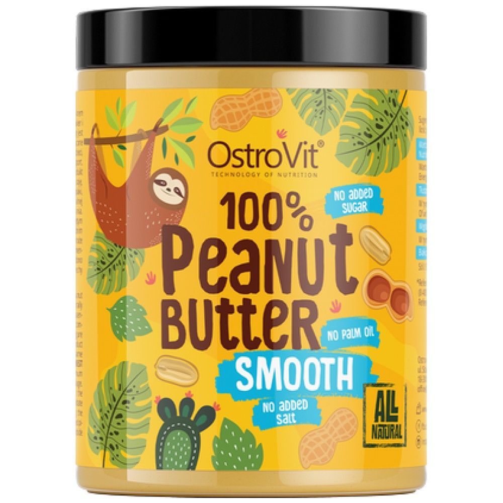 100% Peanut Butter Smooth - 500 грама - Feel You
