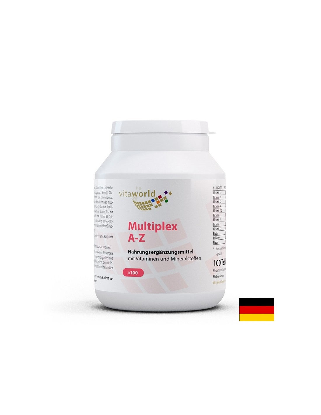 Мултиплекс Витамини и Минерали А-Я, 100 таблетки - Feel You