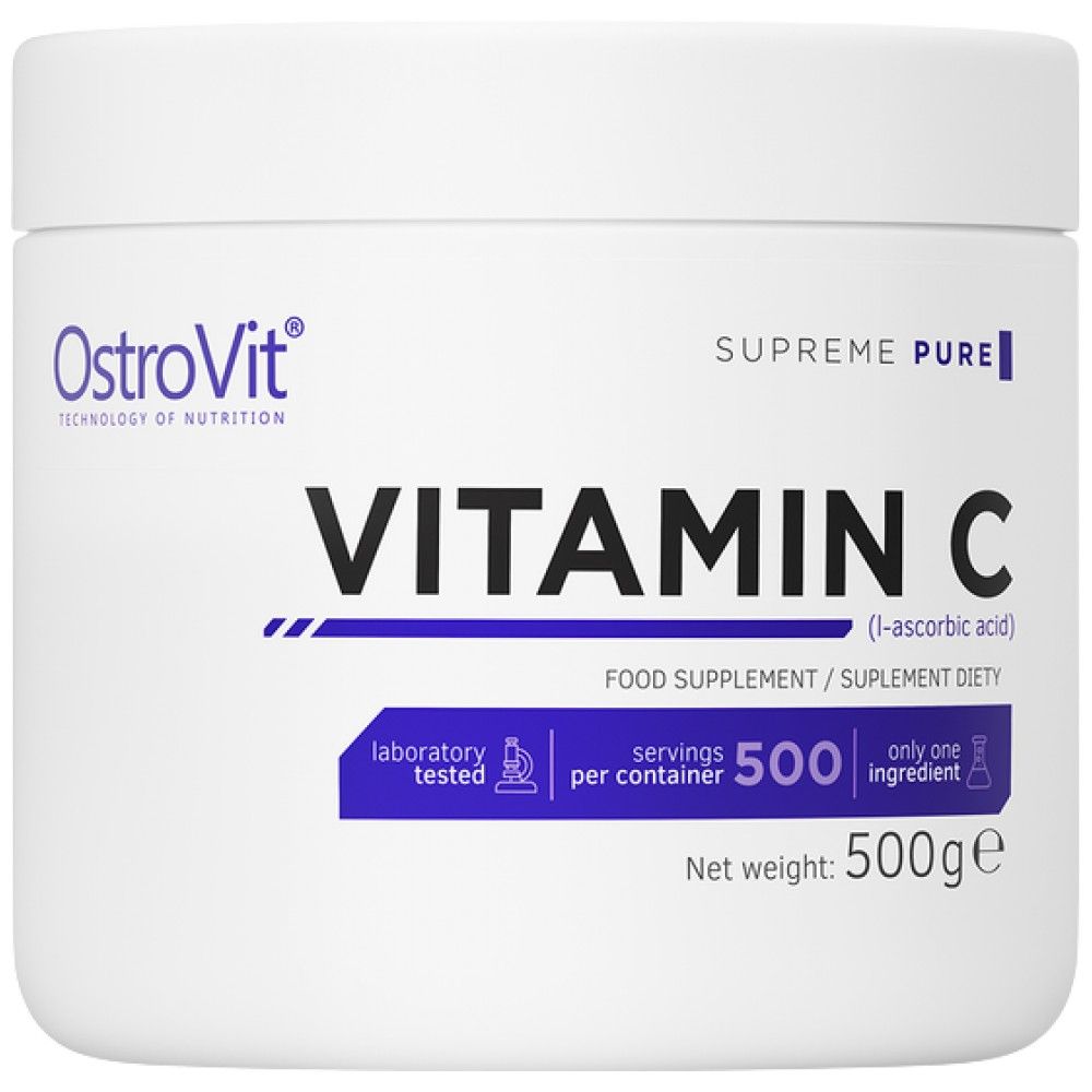 100% Vitamin C Powder - 500 грама - Feel You