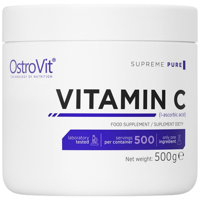 100% Vitamin C Powder - 500 грама - Feel You
