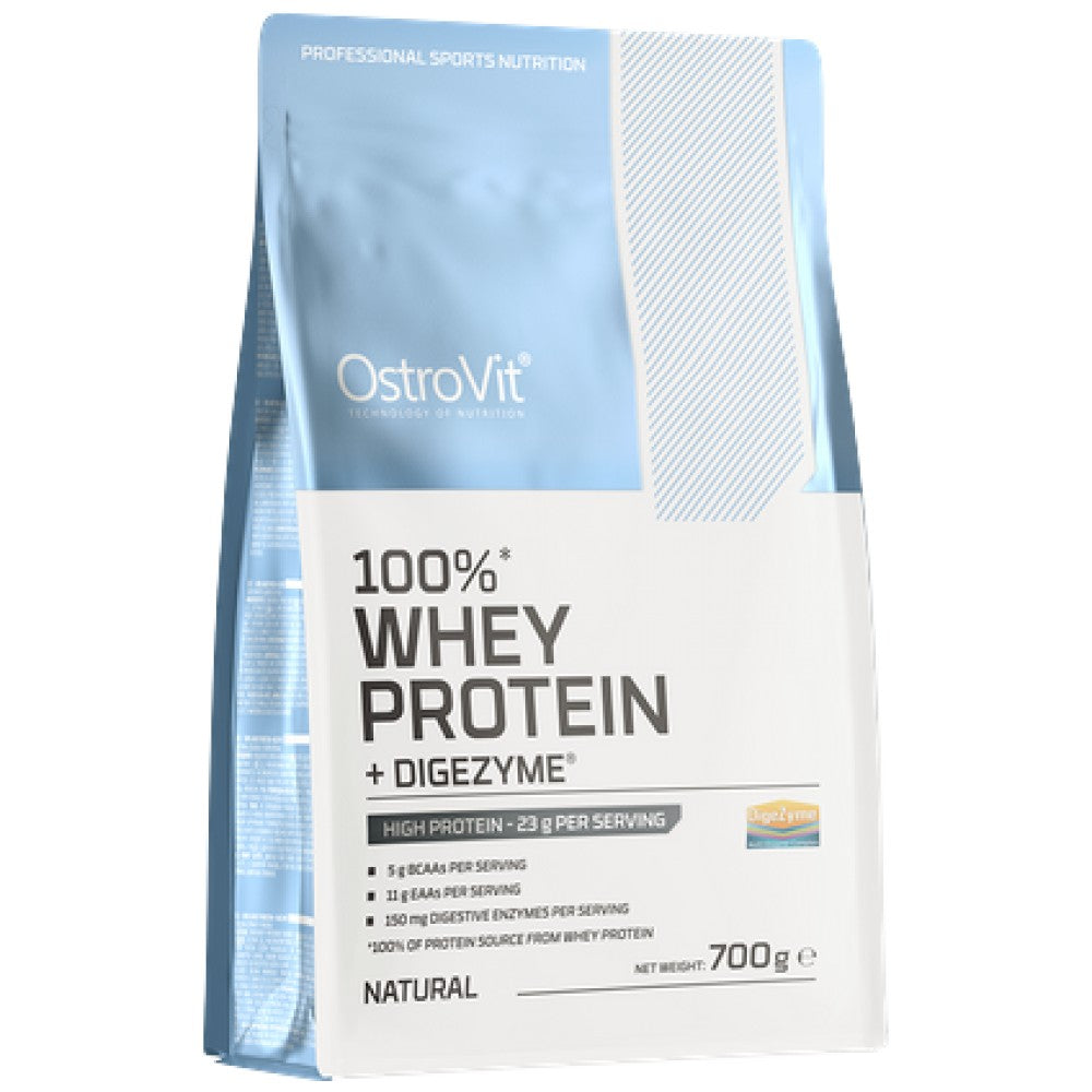 100% Whey Protein + Digezyme - 700 грама - Feel You