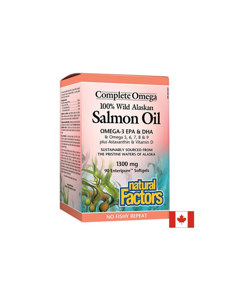 100% Wild Alaskan Salmon Oil Complete Omega - 90 Гел капсули - Feel You