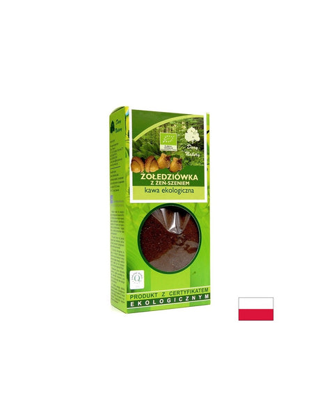 Кафе от жълъди и женшен Био, 100 g Dary Natury - Feel You