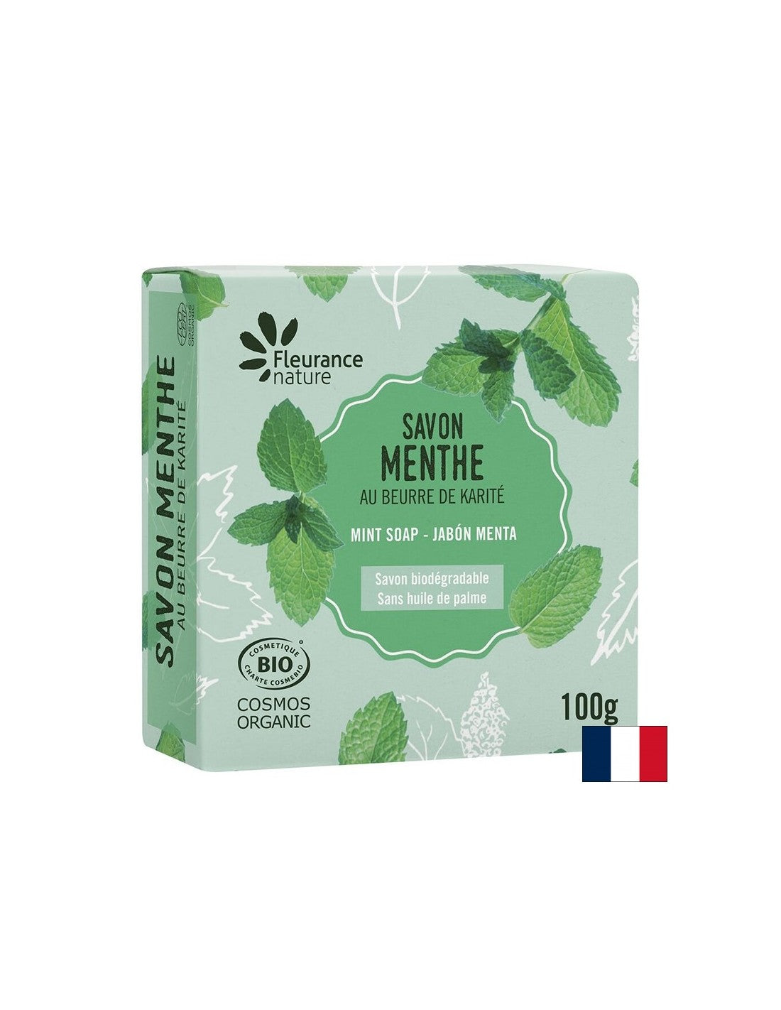 Сапун с мента, 100 g Fleurance Nature - Feel You