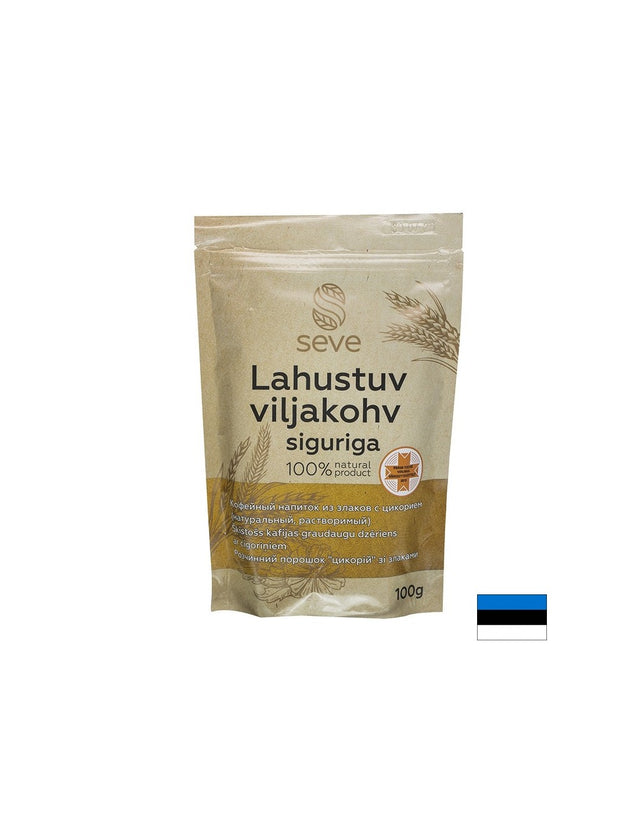 Ечемик, ръж и цикория Фибри за храносмилане и енергия Разтворима напитка, 100 g прах - Feel You