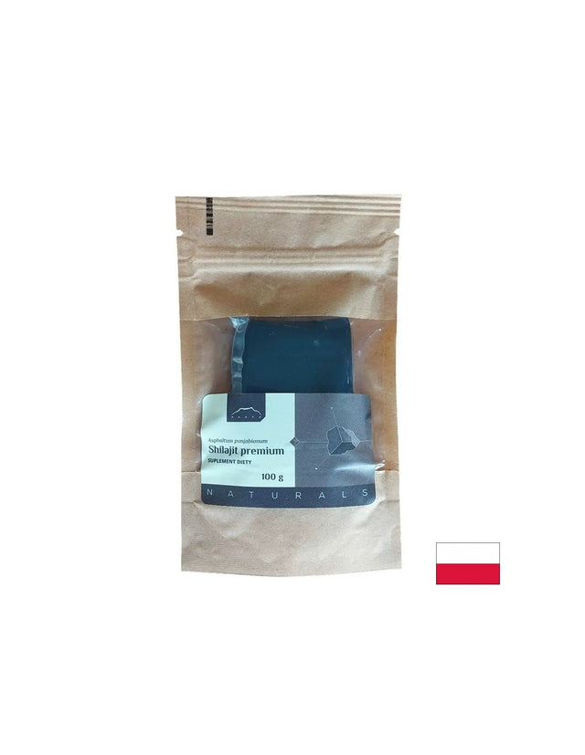 Шилажит (мумийо) Премиум – Чиста хималайска смола за енергия и издръжливост, 100 g - Feel You