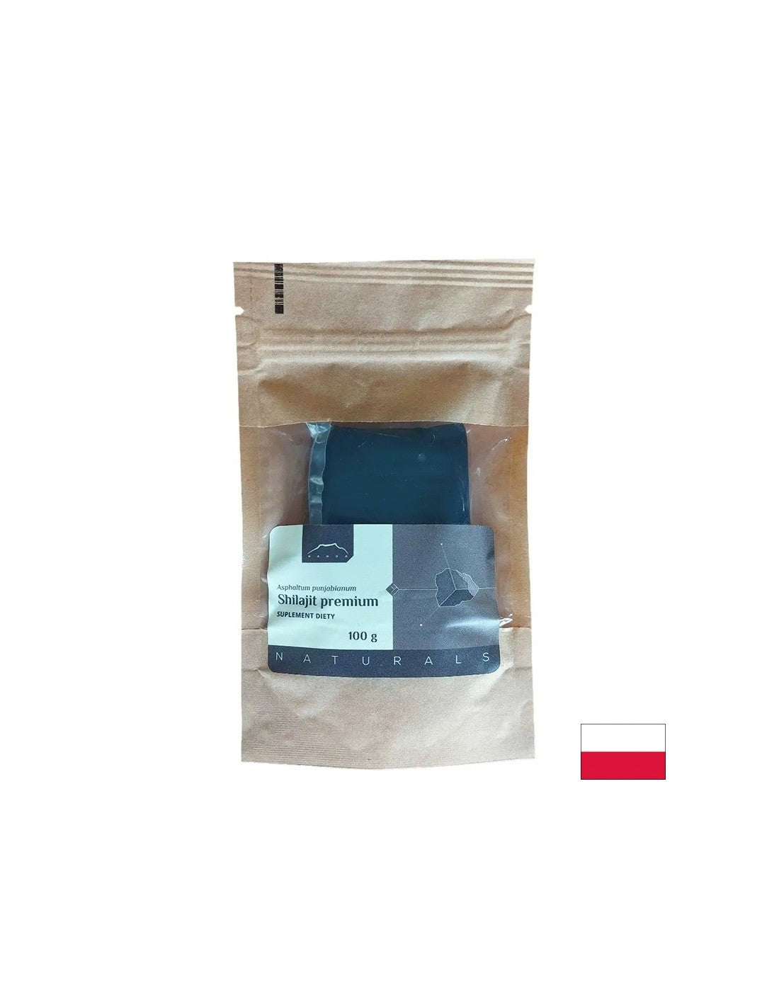 Шилажит (мумийо) Премиум – Чиста хималайска смола за енергия и издръжливост, 100 g - Feel You