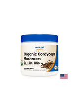 При умора и стрес - Кордицепс Органик, 100 g, прах Nutricost - Feel You