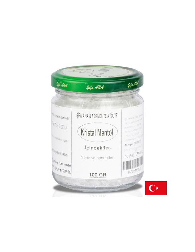 Ментол на кристали - улеснява дишането, 100 g - Feel You
