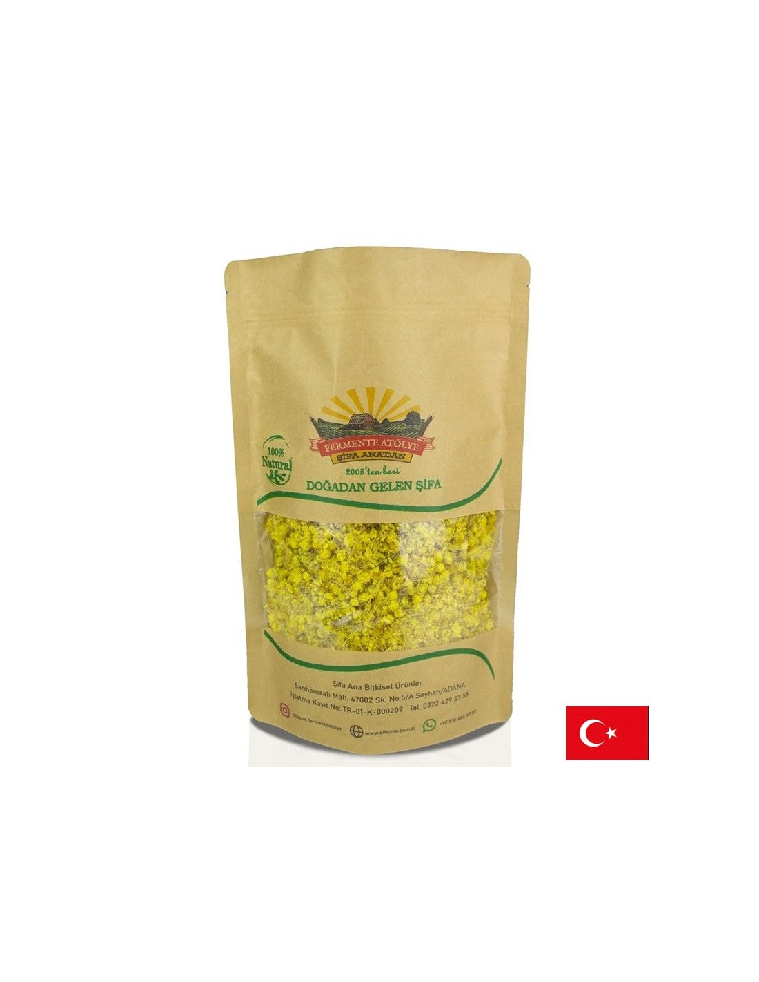 Безсмъртниче (сушен цвят) -  За детокс и баланс, 100 g - Feel You