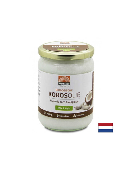 100 % Кокосово масло (сурово, студено пресовано) Био, 500 ml - Feel You