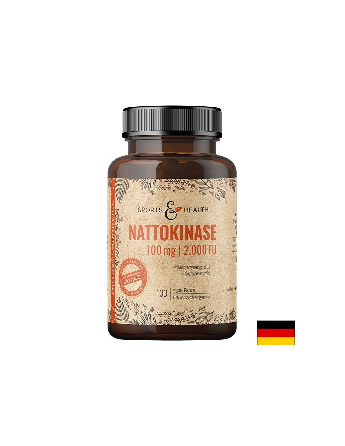 Сърдечно-съдова система - Натокиназа 100 mg/ 2000 FU, 130 капсули Sports & Health Solutions - Feel You