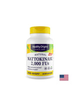 Натокиназа – Здраво кръвообращение и нормално кръвно налягане, 100 mg / 2000 FU, 60 вегетариански капсули - Feel You