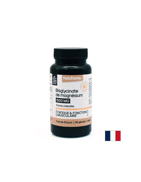 Мускулна, сърдечна и нервна система - Магнезий (бисглицинат), 100 mg х 90 капсули - Feel You