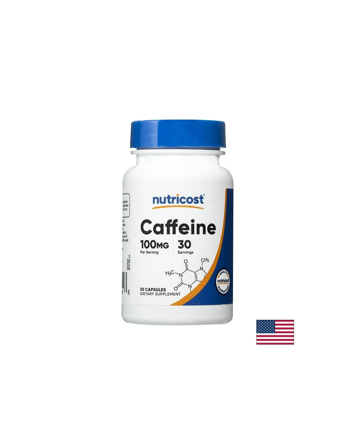 Енергия и метаболизъм - Кофеин, 100 mg x 30 капсули - Feel You