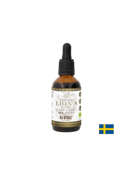 Лъвска грива БИО - за мозъка и нервната система - Течен екстракт, 100 ml, 33 дози - Feel You