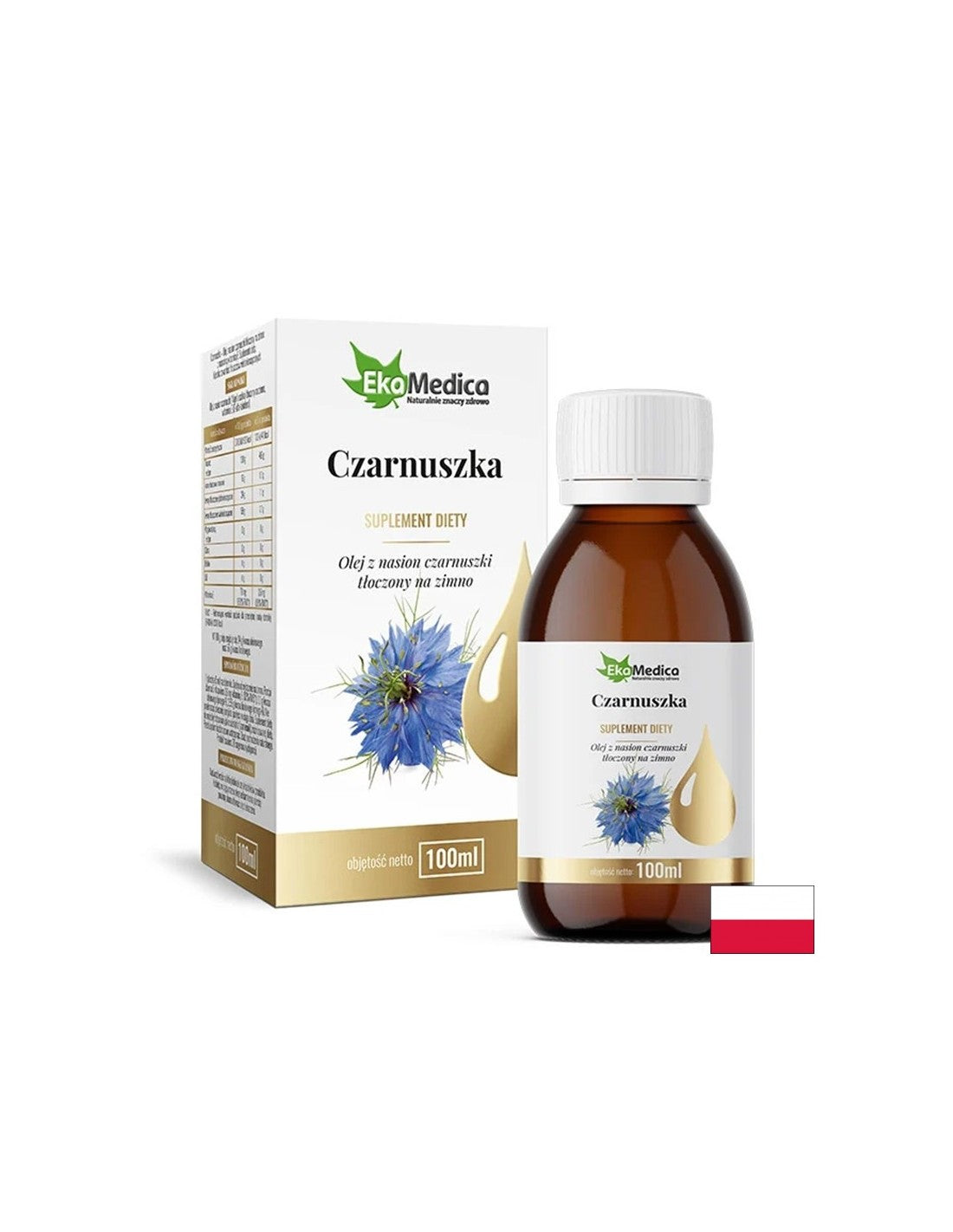 Студено пресовано масло от Черен кимион (семена), 100 ml - Feel You