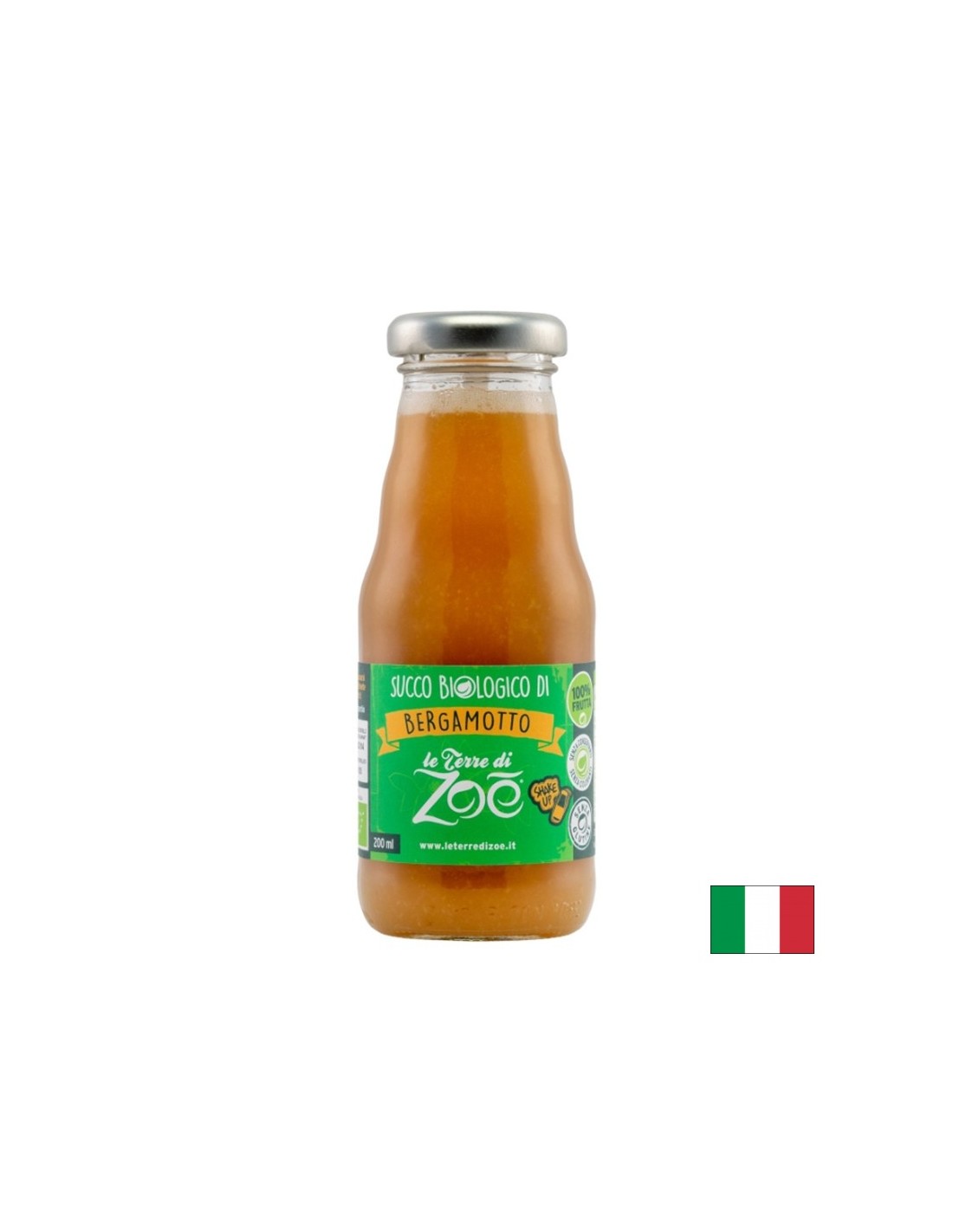 100% Органичен сок от Бергамот, 200 ml