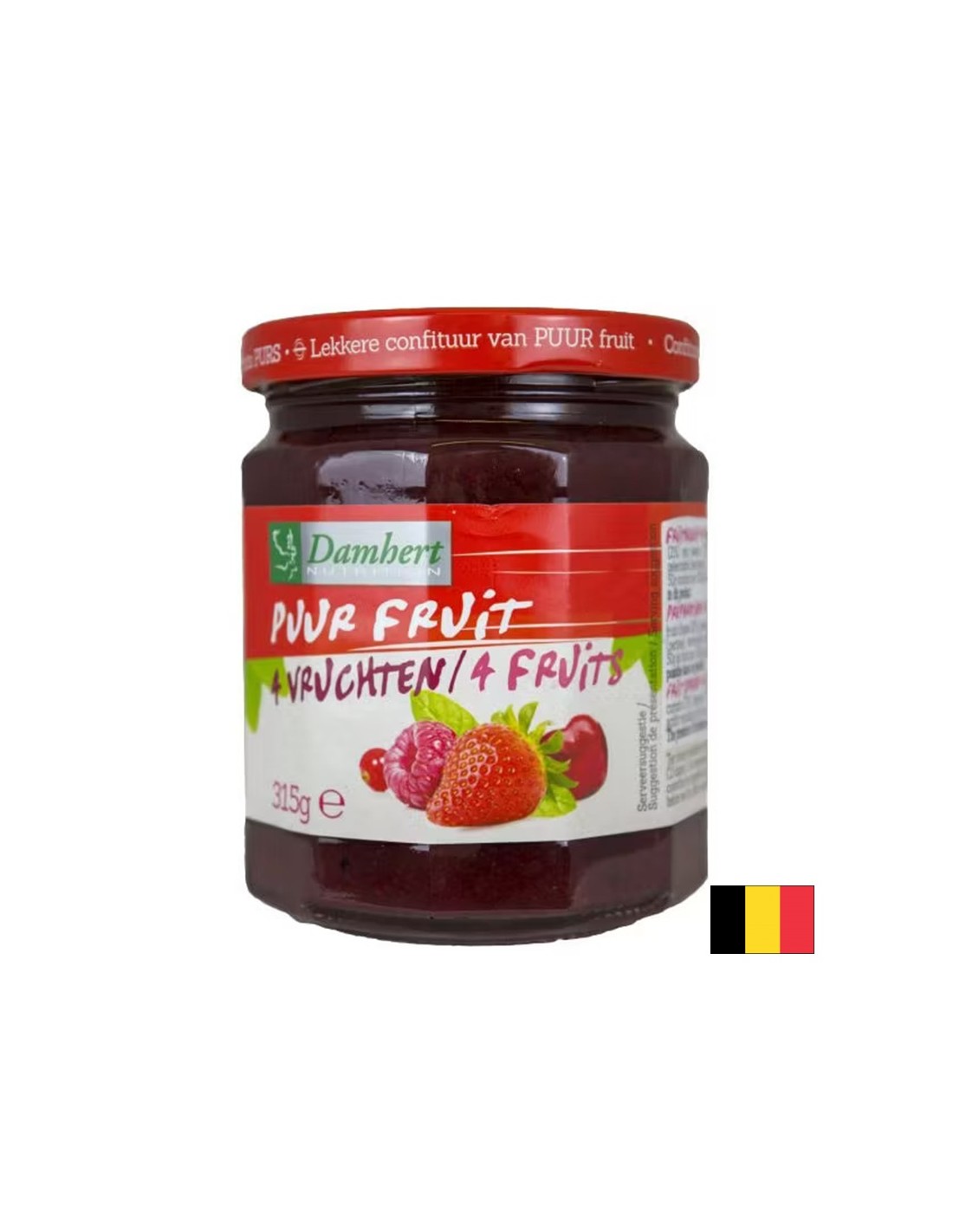 100% Fruit Jam (sugar free), 315 g