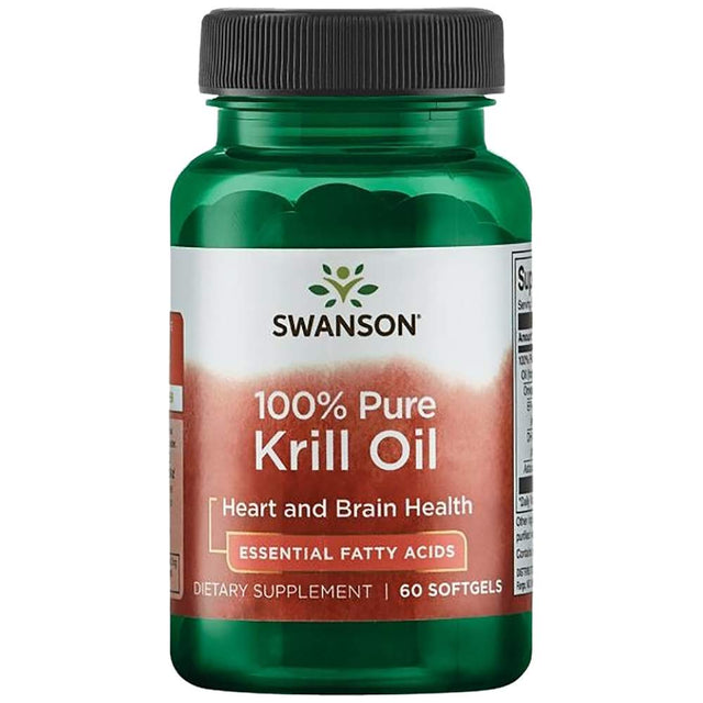 100% Pure Krill Oil 500 mg - 60 Гел капсули - Feel You