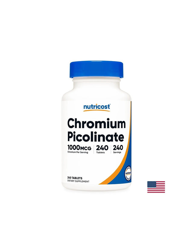 Потискане на апетита - Хром (пиколинат) 1000 µg, 240 таблетки - Feel You