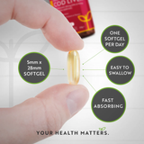 Рибено масло от черен дроб на треска 1000 mg – 365 меки капсули - Feel You