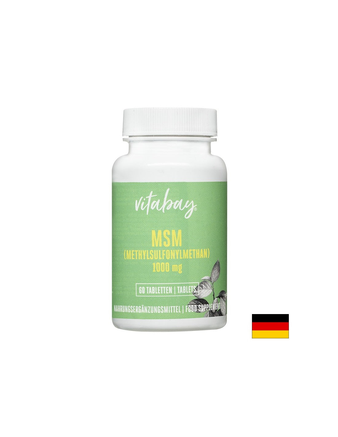 Кости и стави - МСМ (Метилсулфониметан), 1000 mg х 60 капсули - Feel You