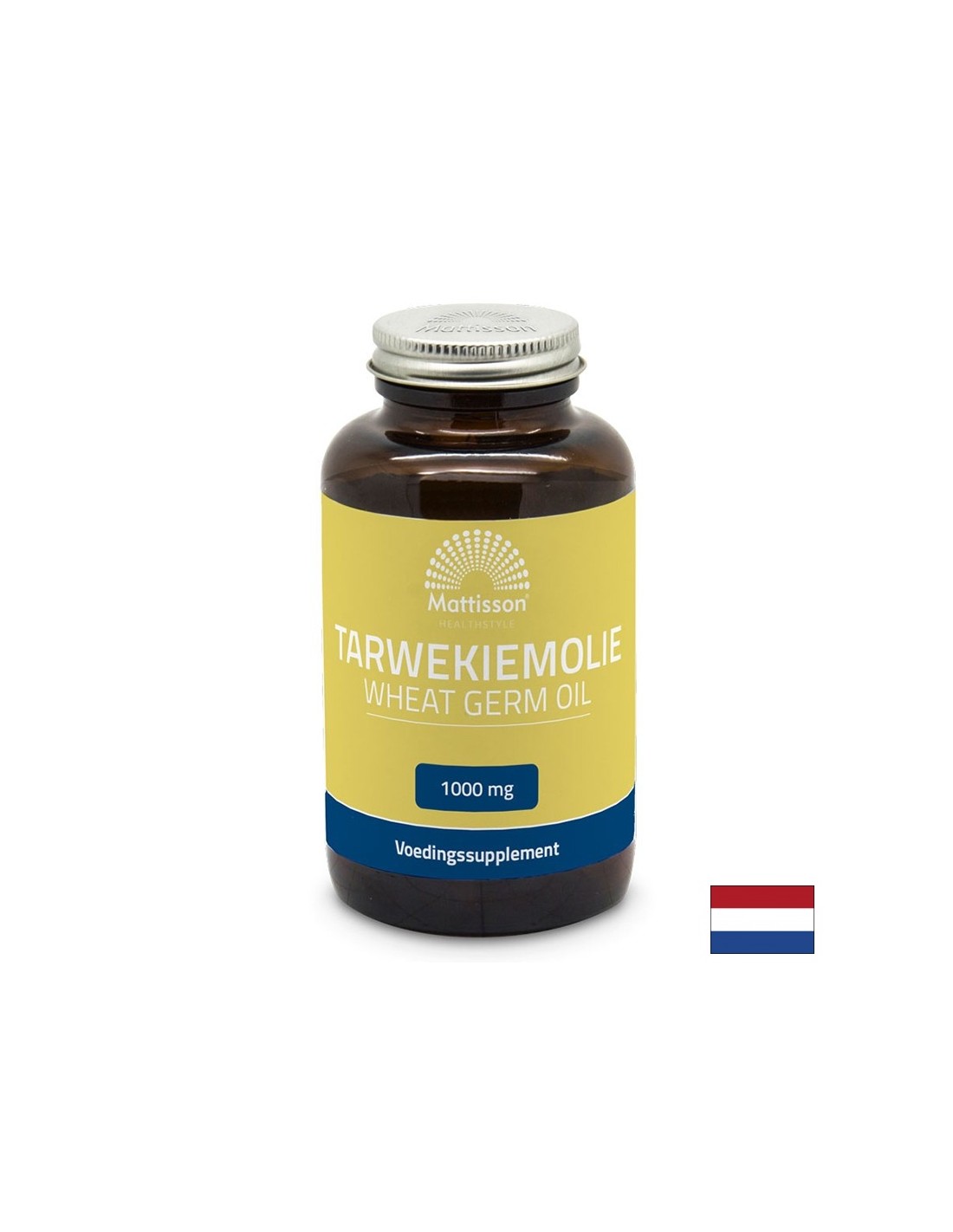 Имунна и мозъчна функция - Масло от пшеничен зародиш, 1000 mg х 90 капсули Mattisson Healthstyle - Feel You