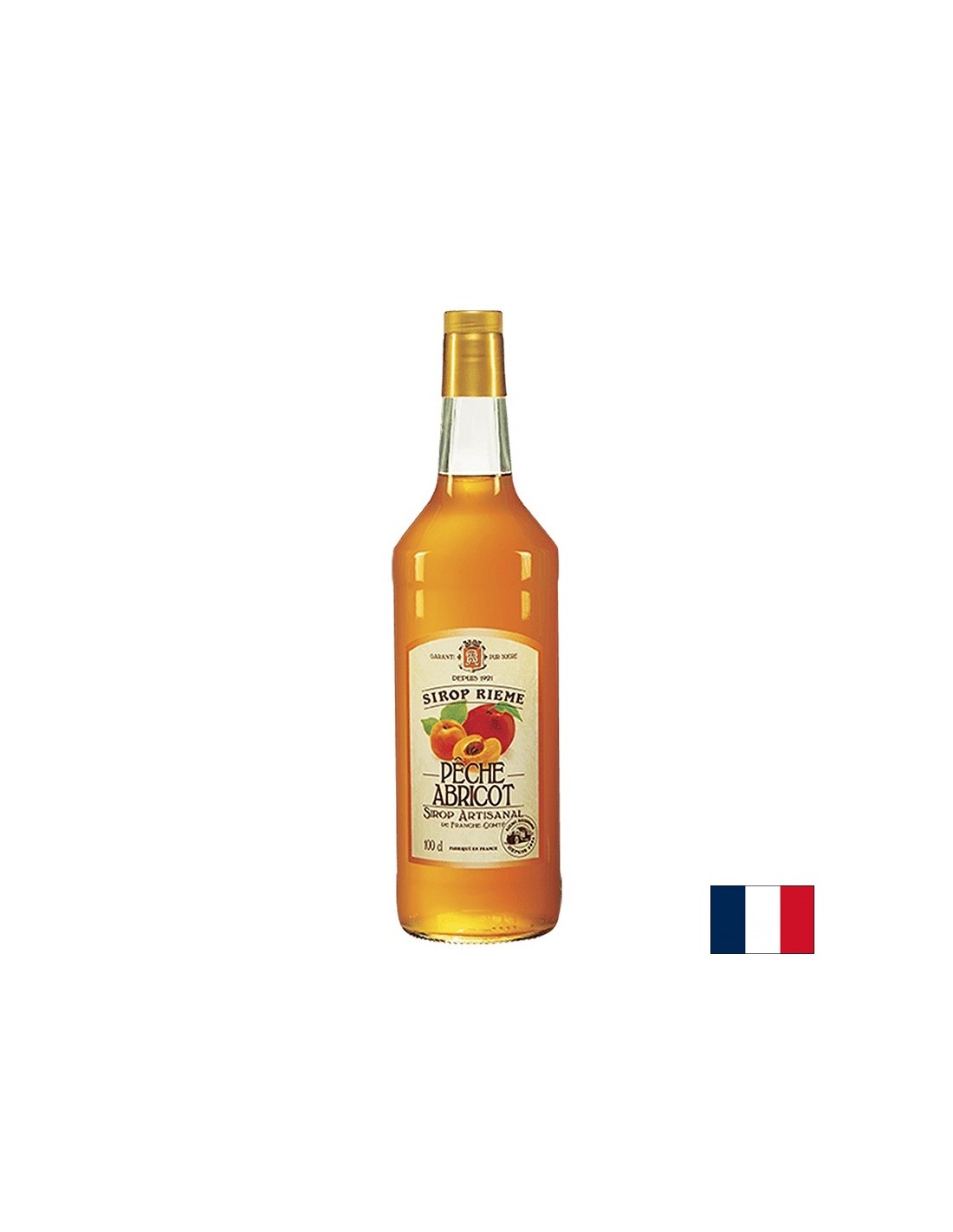 Сироп Праскова и Кайсия – За напитки и коктейли, 1000 ml - Feel You