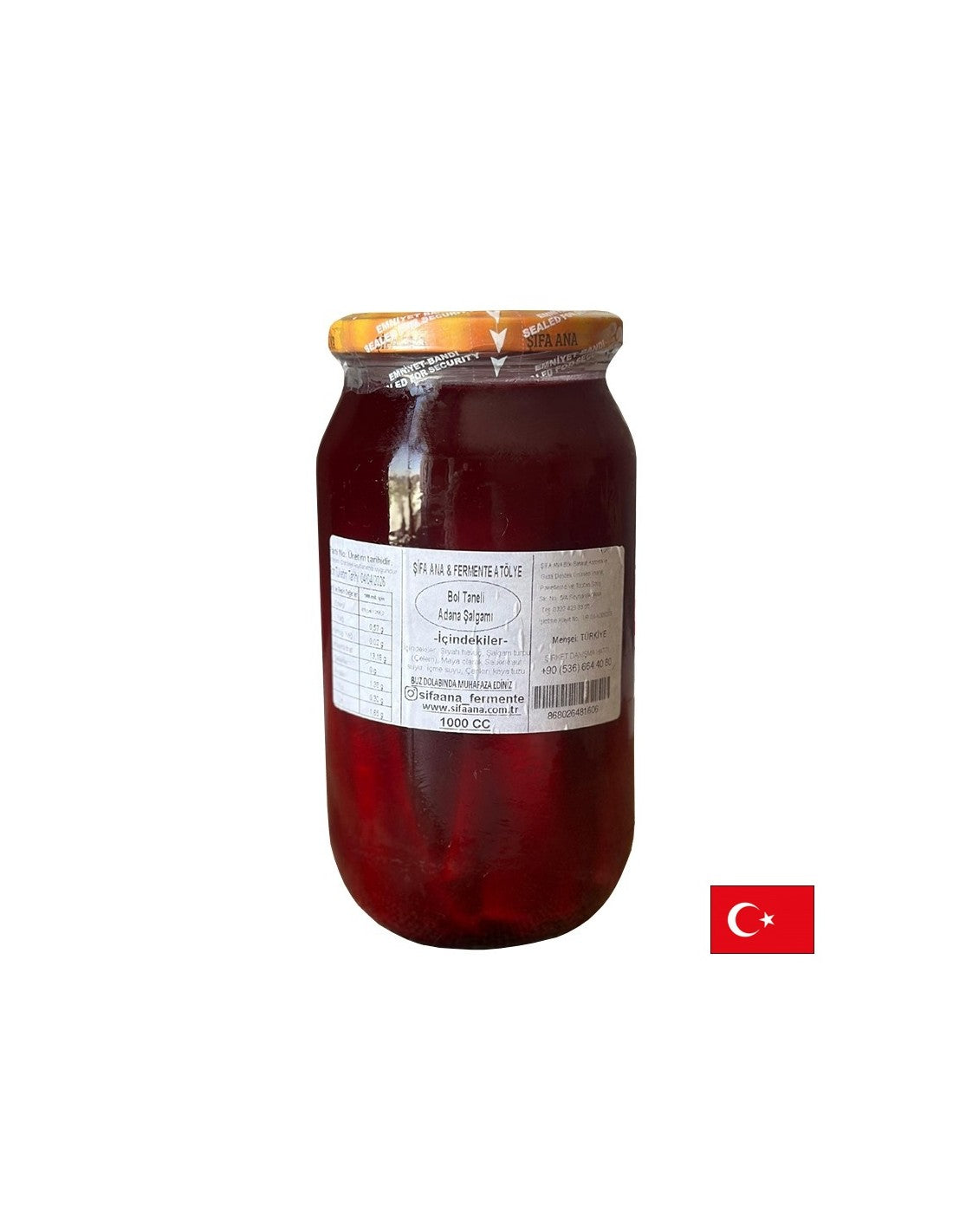 Адана Шалгам – Ферментирала напитка за добро храносмилане, 1000 ml - Feel You