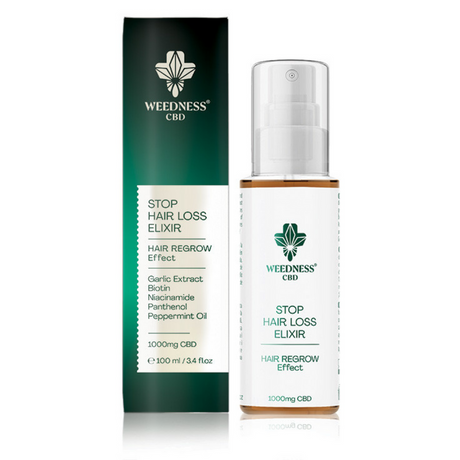 ЕЛИКСИР ПРОТИВ КОСОПАД С 1000MG СБД - Feel You