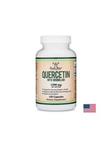 Имунитет - Кверцетин 1000mg + Бромелаин 200mg, 120 капсули Double Wood - Feel You