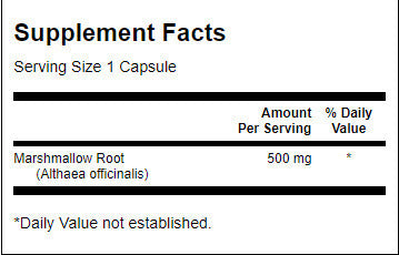Marshmallow Root 500 mg - 90 капсули - Feel You