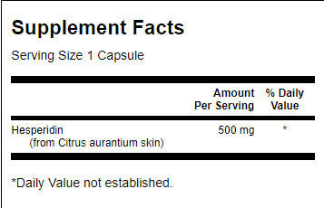 Hesperidin 500 mg - 60 капсули - Feel You