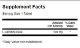 L-Carnitine 500 mg - 100 Таблетки - Feel You