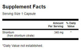 Strontium Citrate 340 mg - 60 капсули - Feel You