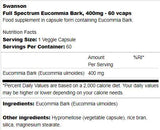 Full Spectrum Eucommia Bark 400 mg 60 капсули - Feel You