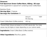 Full Spectrum Green Coffee Bean 400 mg 60 капсули - Feel You