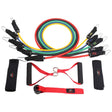Комплект фитнес ластици за трениране от 11 части / Resistance Band Set - Feel You