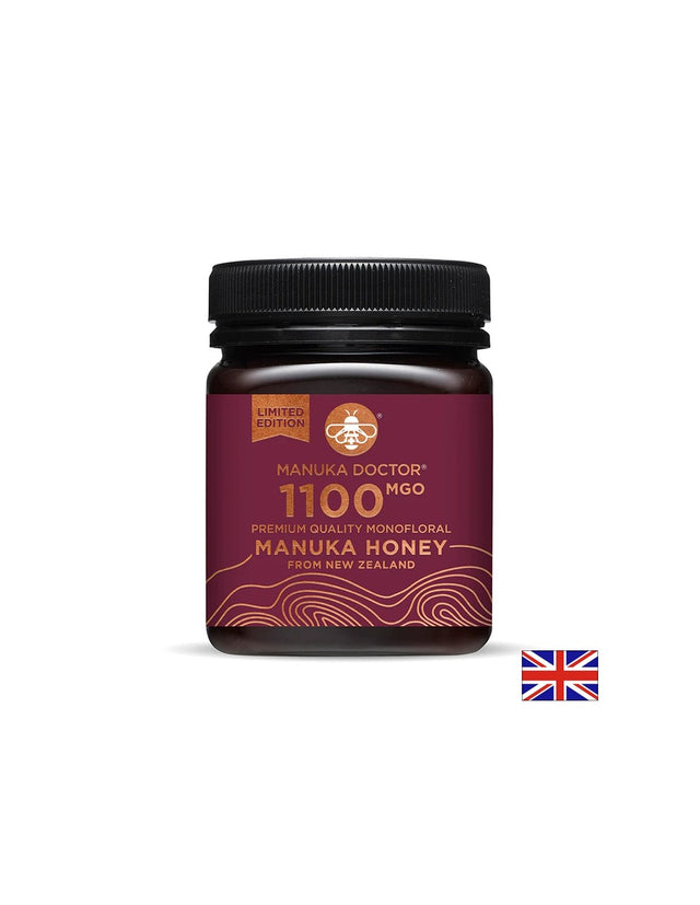 Монофлорен мед от манука 1100 MGO - Manuka Doctor, 250 g - Feel You