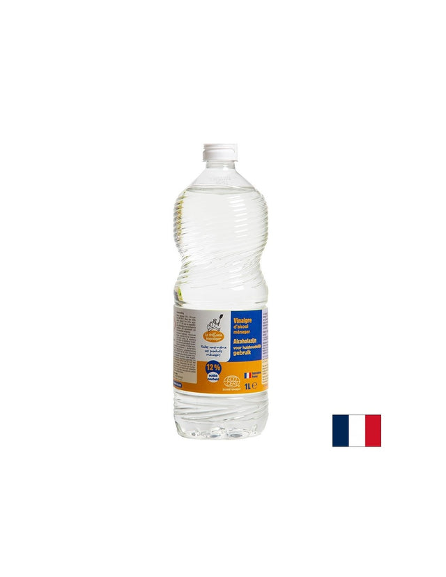 Бял алкохолен оцет 12% - кулинария и хигиена за дома - Био, 1 L - Feel You