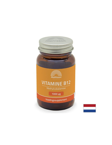 Нервна система - Витамин В12 (метилкобаламин), 1000 µg х 60 смучещи таблетки - Feel You