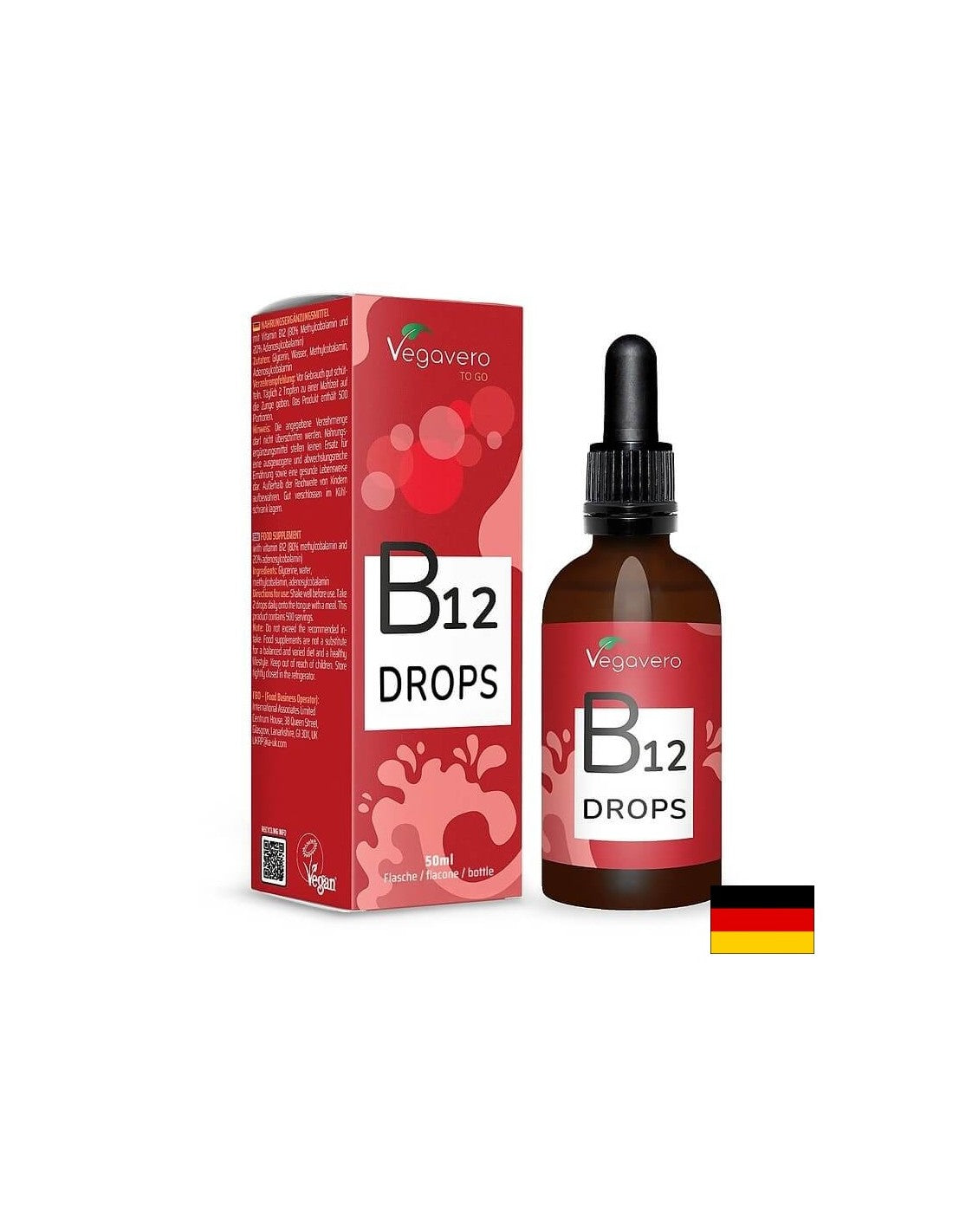 Нервна система - Витамин В12, 500 µg х 60 ml - Feel You