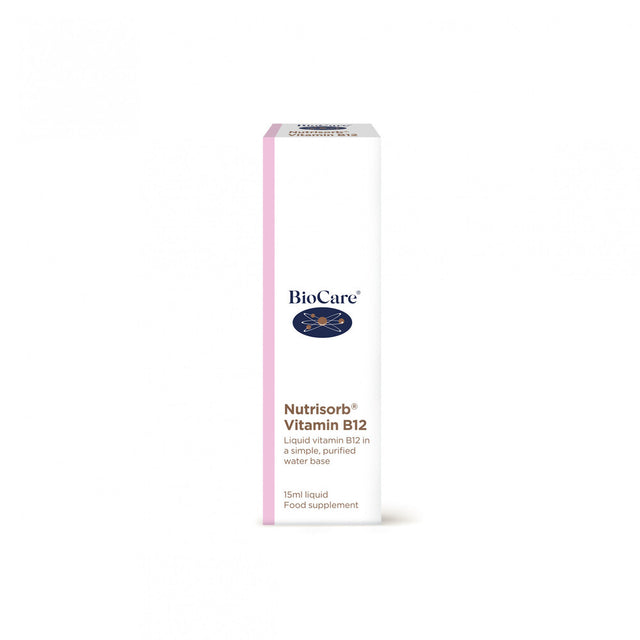 Витамин Б12 / BioCare Nutrisorb Vitamin B12 15ml - Feel You