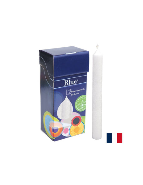 Стеаринови свещи - бели, БИО, 12 бр. - Feel You