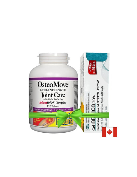 Промо пакет за здрави стави - ОстеоМуув 120 таблетки + масажен гел с арника 150 ml - Feel You