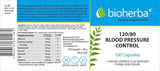 120/80 Blood Pressure Control 240 mg - 100 капсули - Feel You