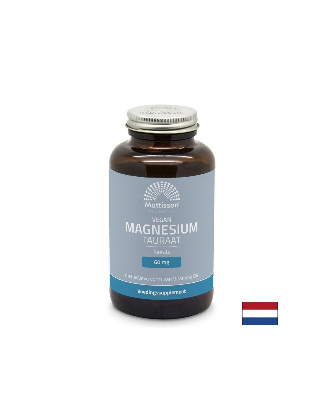 Грижа за мускулите и сърцето - Магнезий (таурат), 120 капсули Mattisson Healthstyle - Feel You