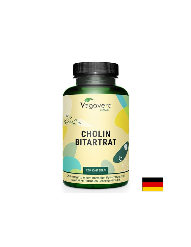 Холин (битартарат) – За памет, концентрация и здрав черен дроб, 120 капсули - Feel You